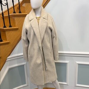 Lululemon Athletica Cream Teddy Jacket